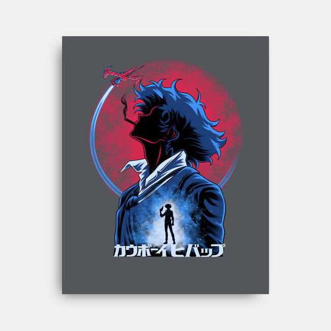 Spike Space Cowboy-None-Stretched-Canvas-rmatix
