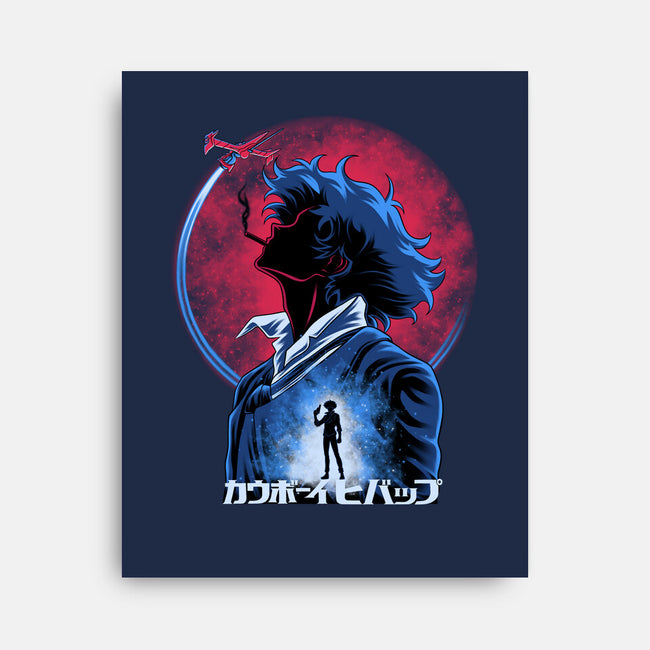 Spike Space Cowboy-None-Stretched-Canvas-rmatix
