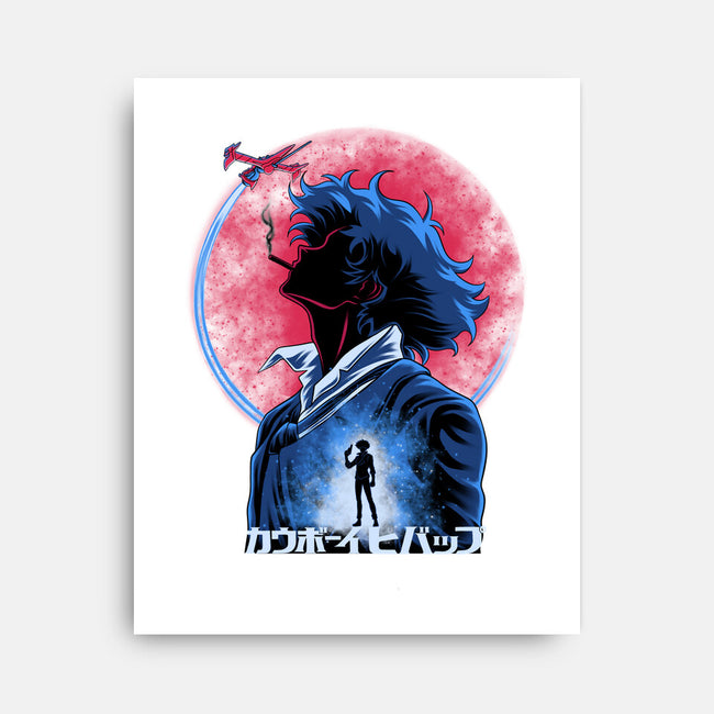Spike Space Cowboy-None-Stretched-Canvas-rmatix