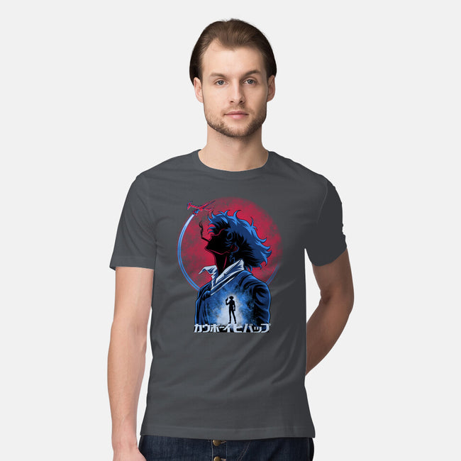 Spike Space Cowboy-Mens-Premium-Tee-rmatix