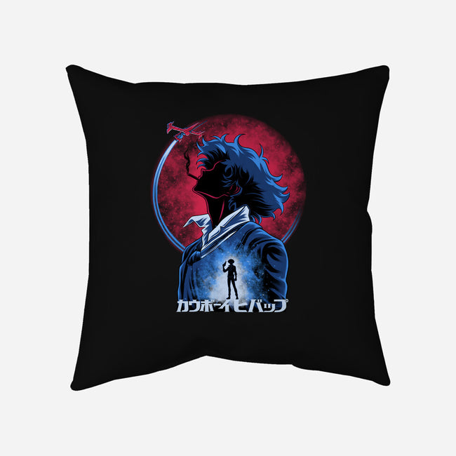 Spike Space Cowboy-None-Removable Cover w Insert-Throw Pillow-rmatix