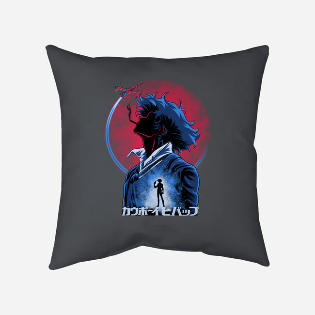 Spike Space Cowboy-None-Removable Cover w Insert-Throw Pillow-rmatix
