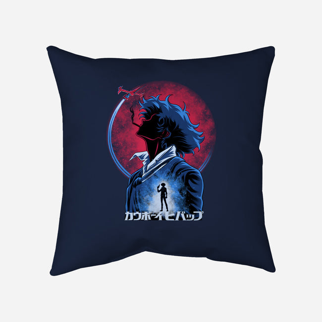 Spike Space Cowboy-None-Removable Cover w Insert-Throw Pillow-rmatix