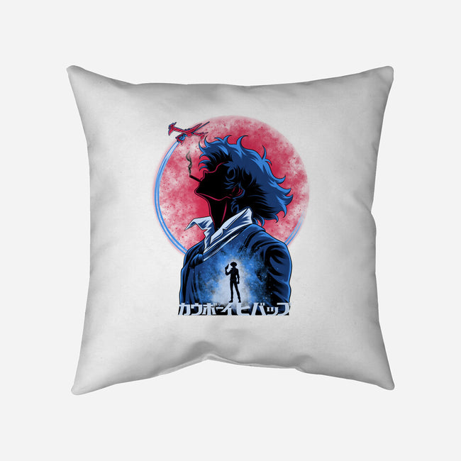 Spike Space Cowboy-None-Removable Cover w Insert-Throw Pillow-rmatix