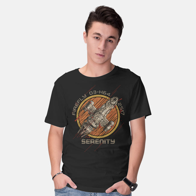 Serenity Firefly Junker-Mens-Basic-Tee-silentOp