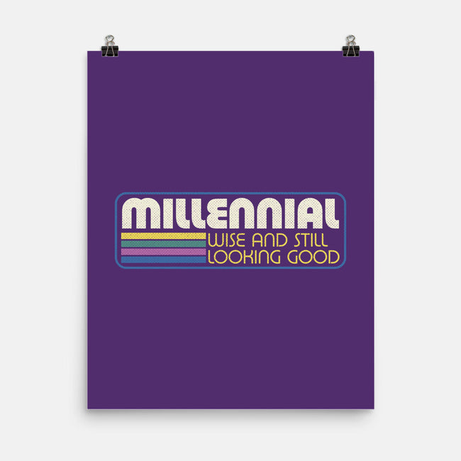 Millennial Vintage Quote-None-Matte-Poster-Studio Mootant