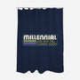 Millennial Vintage Quote-None-Polyester-Shower Curtain-Studio Mootant