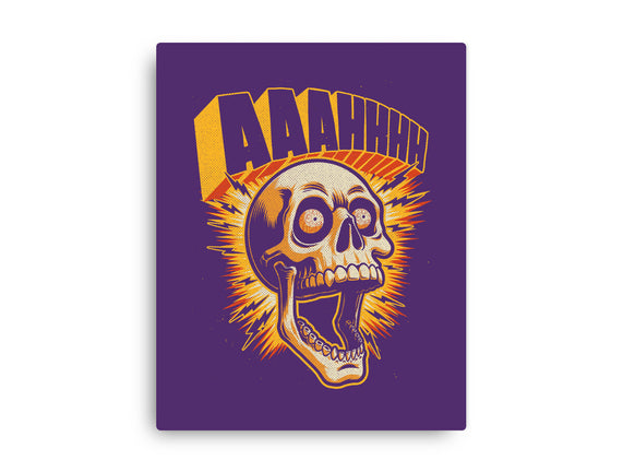 Skull Anxiety Scream