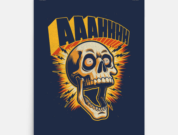 Skull Anxiety Scream