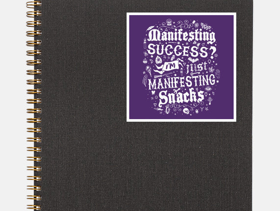Manifesting Snacks