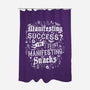 Manifesting Snacks-None-Polyester-Shower Curtain-Nemons