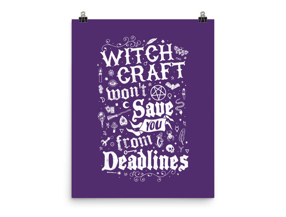 Witch Deadlines