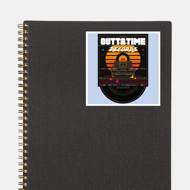 Outta Time Records-None-Glossy-Sticker-BadBox