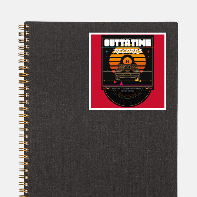 Outta Time Records-None-Glossy-Sticker-BadBox