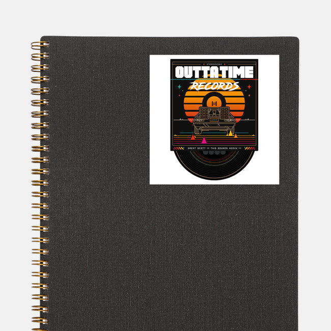 Outta Time Records-None-Glossy-Sticker-BadBox