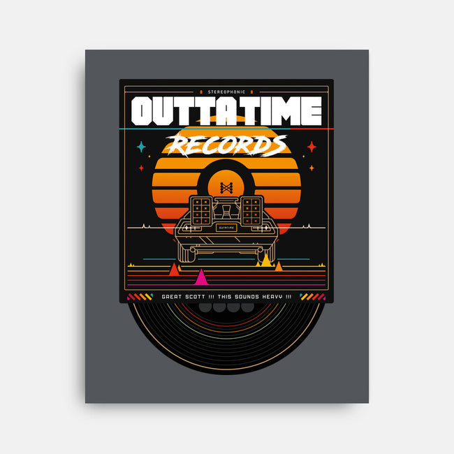 Outta Time Records-None-Stretched-Canvas-BadBox