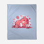 Pink Spring Friends-None-Fleece-Blanket-TechraNova