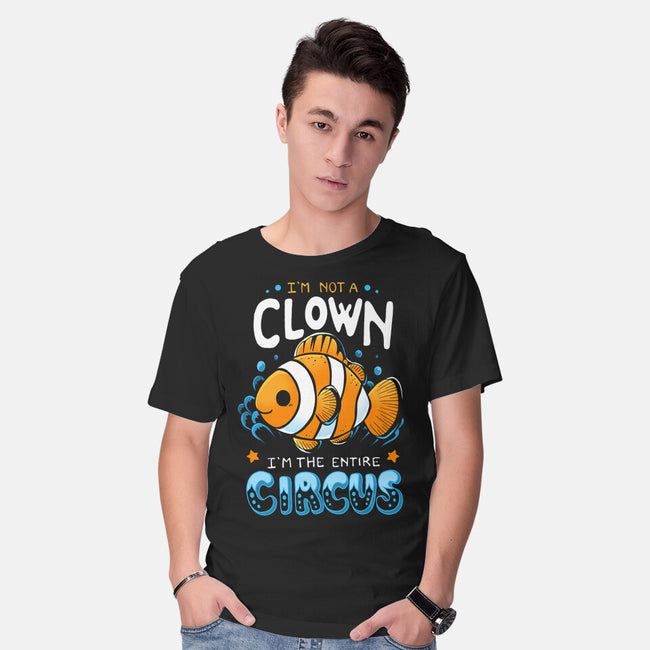 The Entire Circus-Mens-Basic-Tee-Vallina84