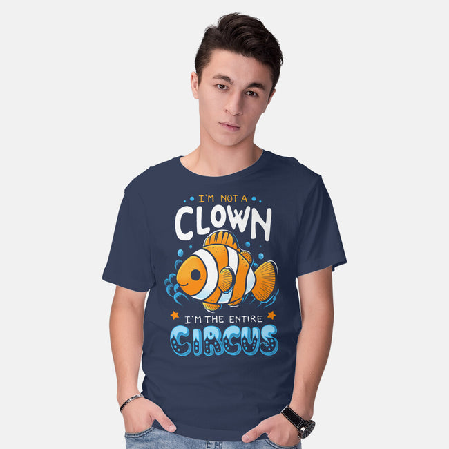 The Entire Circus-Mens-Basic-Tee-Vallina84
