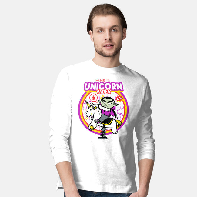 Unicorn Rider-Mens-Long Sleeved-Tee-krisren28