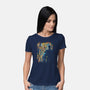 The Bat And The City-Womens-Basic-Tee-kharmazero