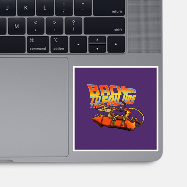 Back To The Failure-None-Glossy-Sticker-fanfabio