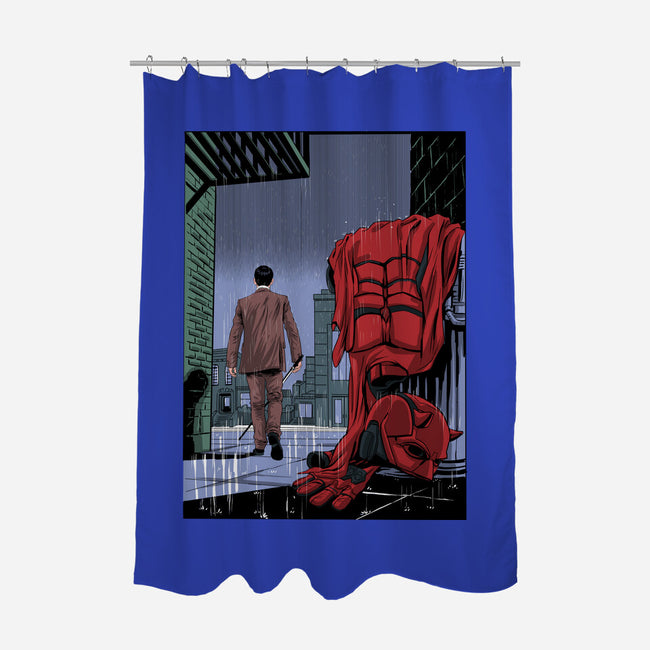 Daredevil No More-None-Polyester-Shower Curtain-zascanauta