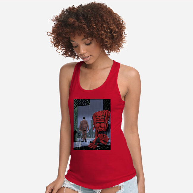 Daredevil No More-Womens-Racerback-Tank-zascanauta
