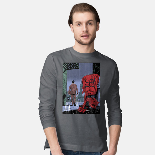 Daredevil No More-Mens-Long Sleeved-Tee-zascanauta