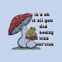 Survive Today-Mens-Long Sleeved-Tee-Claudia