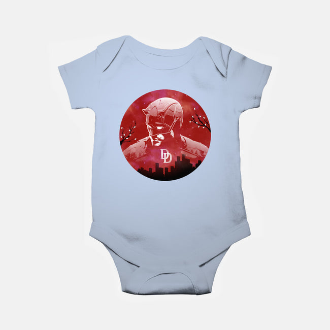 Galaxy Crimson Vigilante-Baby-Basic-Onesie-Astrobot Invention
