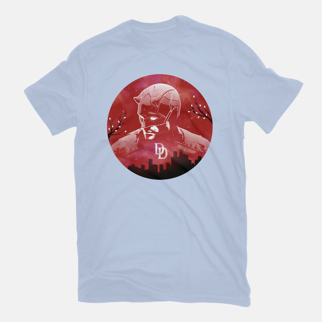Galaxy Crimson Vigilante-Unisex-Basic-Tee-Astrobot Invention