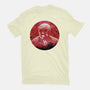 Galaxy Crimson Vigilante-Mens-Basic-Tee-Astrobot Invention