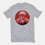 Galaxy Crimson Vigilante-Mens-Basic-Tee-Astrobot Invention