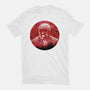 Galaxy Crimson Vigilante-Unisex-Basic-Tee-Astrobot Invention