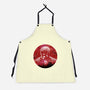 Galaxy Crimson Vigilante-Unisex-Kitchen-Apron-Astrobot Invention