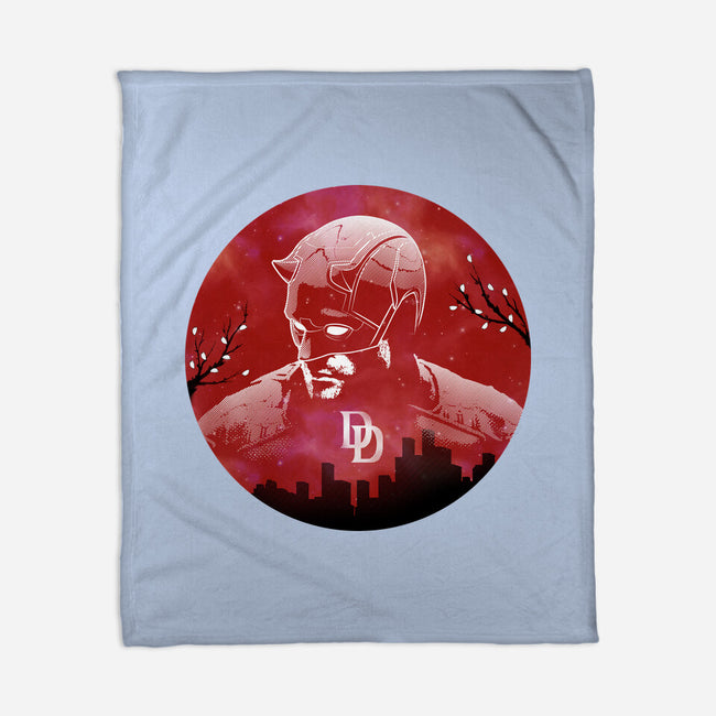 Galaxy Crimson Vigilante-None-Fleece-Blanket-Astrobot Invention