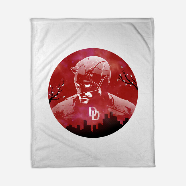 Galaxy Crimson Vigilante-None-Fleece-Blanket-Astrobot Invention
