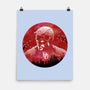 Galaxy Crimson Vigilante-None-Matte-Poster-Astrobot Invention