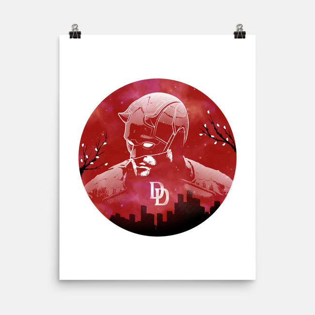 Galaxy Crimson Vigilante-None-Matte-Poster-Astrobot Invention