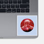 Galaxy Crimson Vigilante-None-Glossy-Sticker-Astrobot Invention