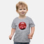 Galaxy Crimson Vigilante-Baby-Basic-Tee-Astrobot Invention