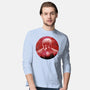 Galaxy Crimson Vigilante-Mens-Long Sleeved-Tee-Astrobot Invention