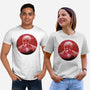 Galaxy Crimson Vigilante-Unisex-Basic-Tee-Astrobot Invention