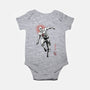 Scarlet Vigilante Sumi-E-Baby-Basic-Onesie-Astrobot Invention