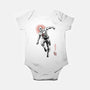 Scarlet Vigilante Sumi-E-Baby-Basic-Onesie-Astrobot Invention