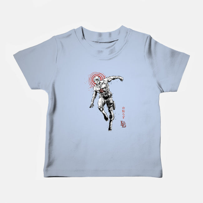 Scarlet Vigilante Sumi-E-Baby-Basic-Tee-Astrobot Invention