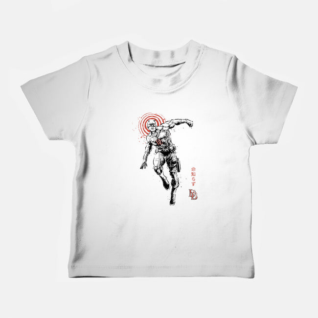 Scarlet Vigilante Sumi-E-Baby-Basic-Tee-Astrobot Invention