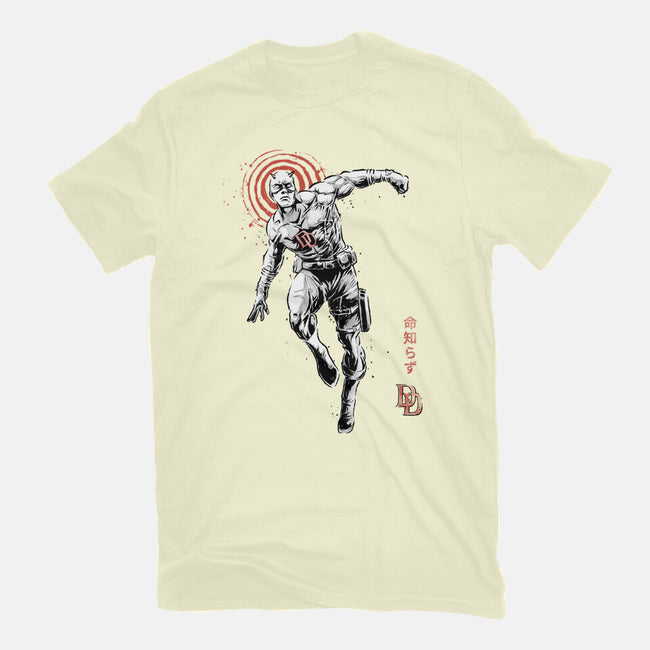 Scarlet Vigilante Sumi-E-Mens-Basic-Tee-Astrobot Invention