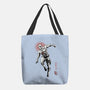 Scarlet Vigilante Sumi-E-None-Basic Tote-Bag-Astrobot Invention